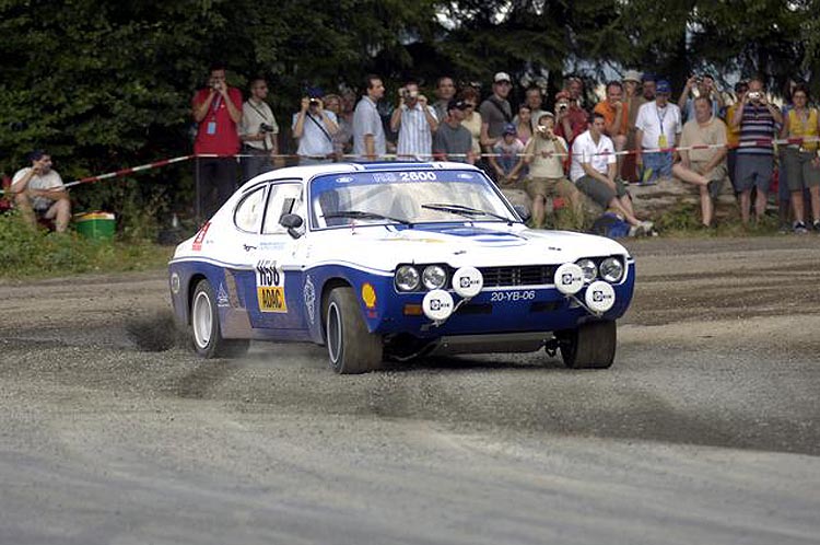 Capri Rally Car